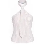 Millane Top bege / branco