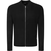 Karl Lagerfeld Casaco de malha preto