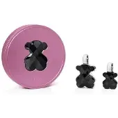 Tous Loveme The Onyx — cofanetto regalo scatola rotonda metallica