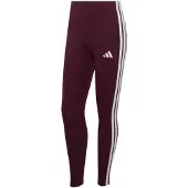 Adidas Calças de desporto 'Essentials' bordeaux / branco