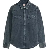 Levi's Camisa 'BARSTOW WESTERN' azul escuro