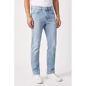 Pepe Jeans para homem. PM208412 Jeans slim Hatch azul vintage (31/32), Casual, Algodão, Denim