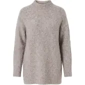 Ulla Popken Pullover bege mosqueado