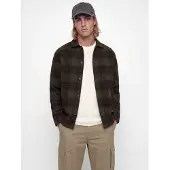 Jack & Jones Camisa 'JJESOHO' castanho / verde / verde escuro