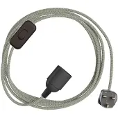 Creative Cables Porta-lâmpada Com Cabo Snakebis Shade Ready E27