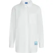 Karl lagerfeld JEANS Blusa 'KLJ X Pietro Terzini' preto / branco