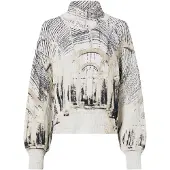 Monari Pullover marfim / taupe / preto