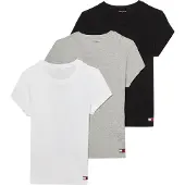 Tommy Hilfiger Underwear Camisa cinzento claro / preto / branco