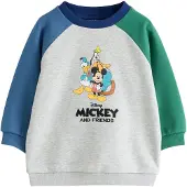 Next Sweatshirt azul / cinzento / verde escuro