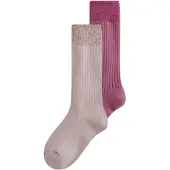 Next Meias bege / rosa