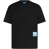 Karl lagerfeld JEANS Camisa 'KLJ x Pietro Terzini' preto / branco