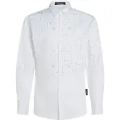 Karl Lagerfeld Camisa prata / branco