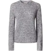 Pepe Jeans para mulher. PL7000186 Camisola Angela cinza (L), Casual, Náilon