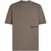 Karl lagerfeld JEANS Camisa taupe / preto
