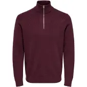 Only & Sons Pullover 'ONSPHIL' vermelho vinho