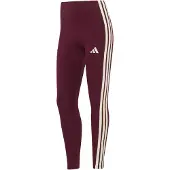 Adidas Calças de desporto 'Essentials' bordeaux / branco