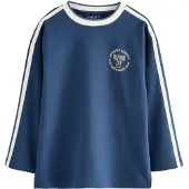 Next Camisola azul / branco