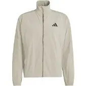 Adidas Casaco de treino 'City Tech' greige / preto