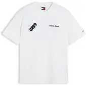 Tommy Hilfiger Camisa 'NYC' azul / navy / vermelho / branco