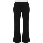 Calvin Klein Jeans Calças preto / branco