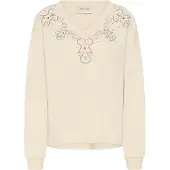 Cream Pullover areia