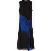 Desigual Vestido azul / preto