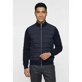 Gant para homem. 8030308 Cardigã híbrido com fecho de correr azul-marinho (3XL), Casual, Lã