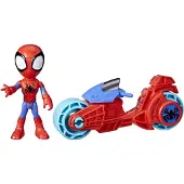 Marvel Conjunto De Figura E Moto Spidey