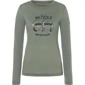 Super.natural Camiseta De Manga Comprida Bike Enthusiast Regular Fit