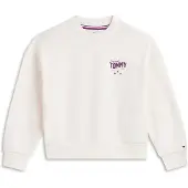 Tommy Hilfiger Sweatshirt azul claro / roxo / cor-de-rosa / branco