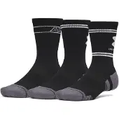 Under Armour Meias Crew New Performance Tech Novelty 3 Pares
