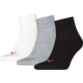 Puma Meias acinzentado / preto / branco