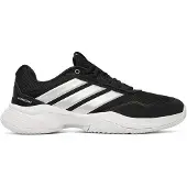 Adidas Sapatilha de desporto 'GameCourt 3' preto / prata