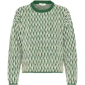 B.young Pullover 'JULA' verde mosqueado