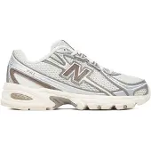 New Balance unisex. U740V2 Tênis 740 branco sujo (38), Plano, Cordão, Casual, Mesh