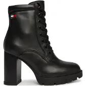 Tommy Hilfiger Botim com fivela preto