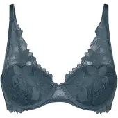 Hunkemoller Soutien 'Ingrid' azul ciano