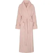 Hunkemoller Roupão comprido 'Bathrobe' rosé