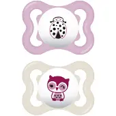 Mam Baby Dummy Perfect Star 0-2 Pink 2U
