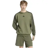 Adidas Moletom Essentials 3 Stripes Fleece