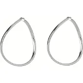 GUESS Steel Orecchini Hoops I Did It Again JUBE04195JWRHT-U