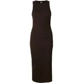 Urban Classics Vestido castanho escuro