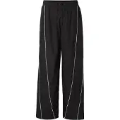 Urban Classics Calças preto / branco