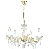 Orion Lustre Marie Claire em cristal com 5 lâmpadas
