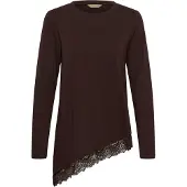 Culture Camisa 'CUVena' chocolate