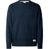 Pepe Jeans para homem. PM7000106 Suéter Andre Crew marinho (S), Casual, Algodão