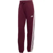 Adidas Calças de desporto 'Essentials' bordeaux / branco