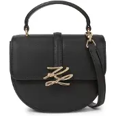 Karl Lagerfeld Malas de tiracolo 'K/Autograph' ouro / preto