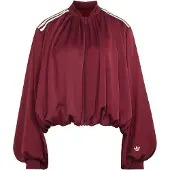 Adidas Originals Casaco meia-estação vermelho vinho / branco