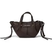 Karl Lagerfeld para mulher. B4W30330 Minibolsa tote K/Pierced marrom (OSFA), Casual, Poliuretano
